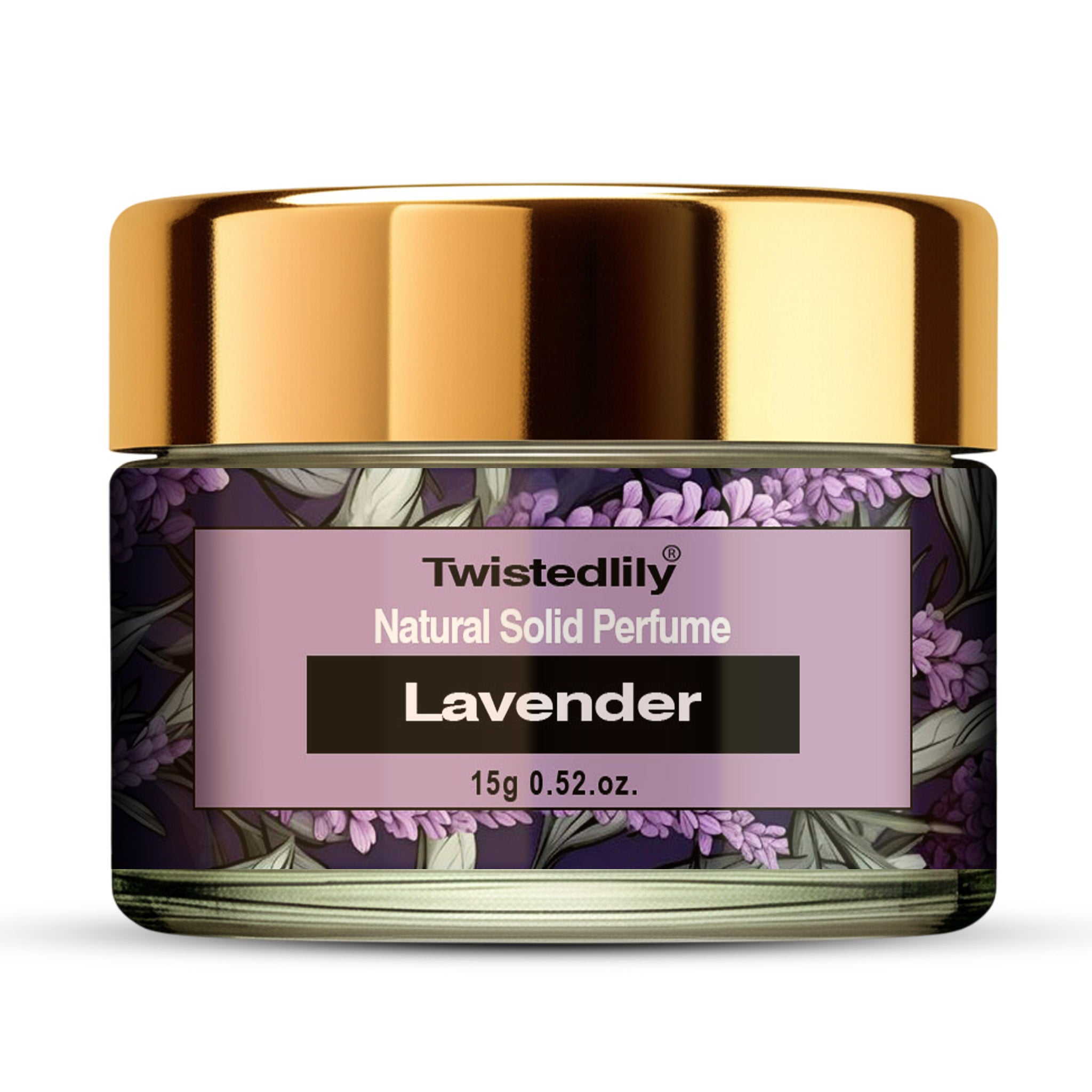 Natural Solid Perfume Scent Lavender