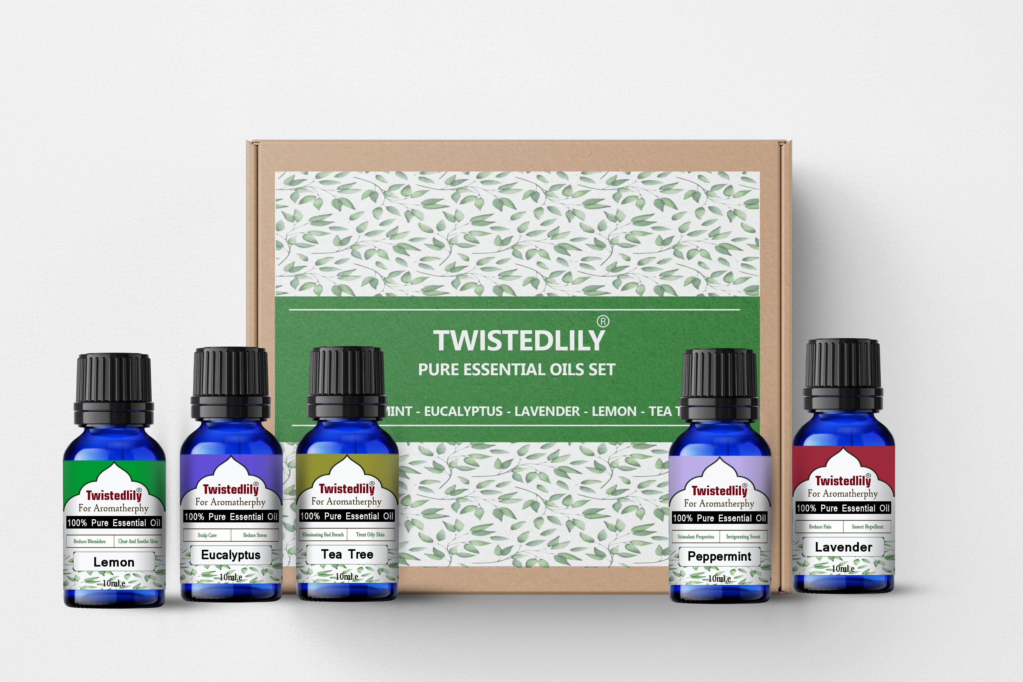 Breathe Essential Oils (10ml.)- 5 Packs