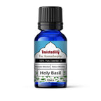 Huile essentielle de basilic sacré (Tulsi) bio - 100 % pure | TWISTEDLILY