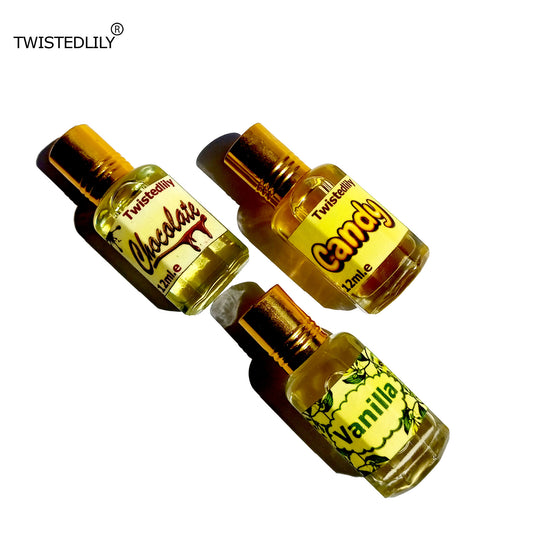 Delight Perfume Oils Scent of Vanilla, Candy, and Chocolate