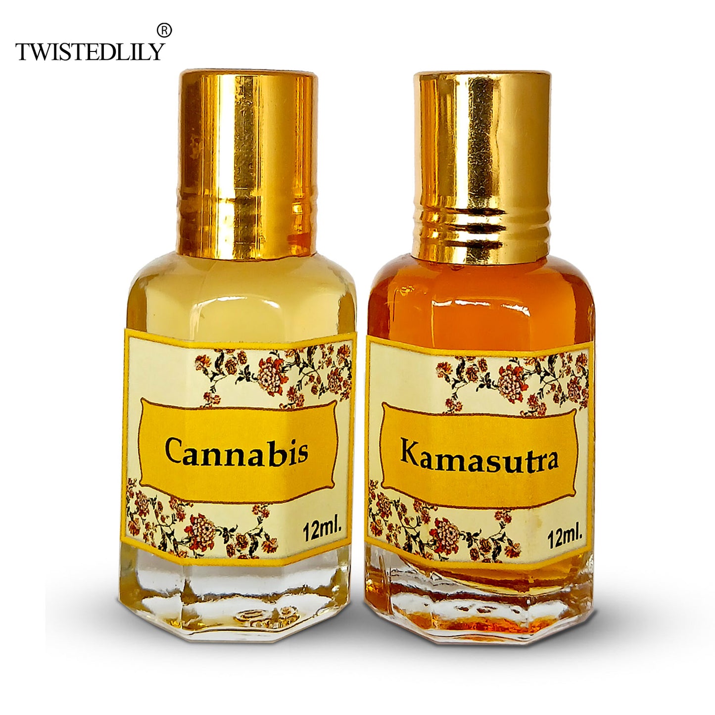 Combo Pack of 2 (Cannabis & Kamasutra Perfume Oils)