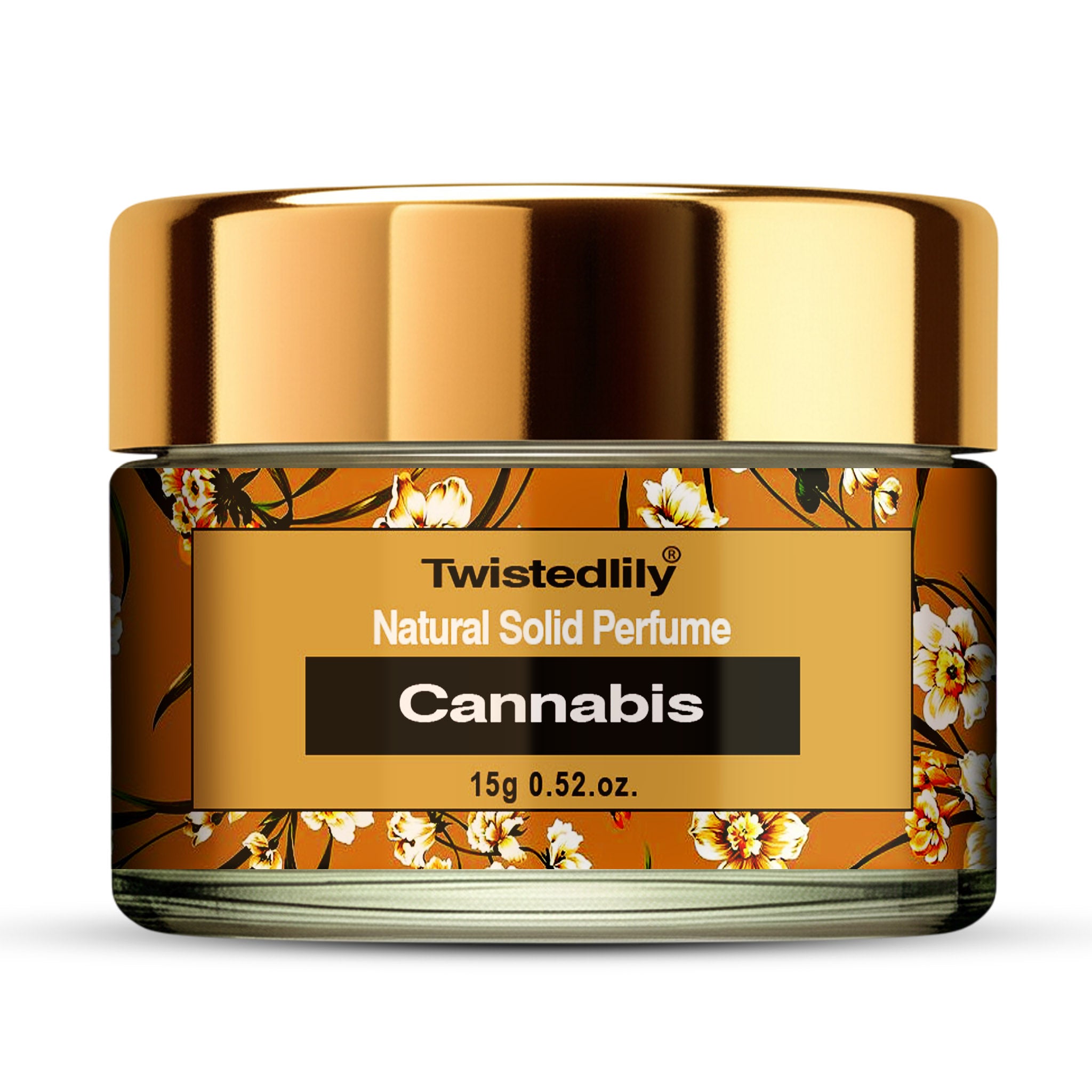 Natural Solid Perfume Scent Cannabis