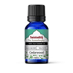 Huile essentielle de bois de cèdre pur - 100 % naturelle et terreuse | TWISTEDLILY