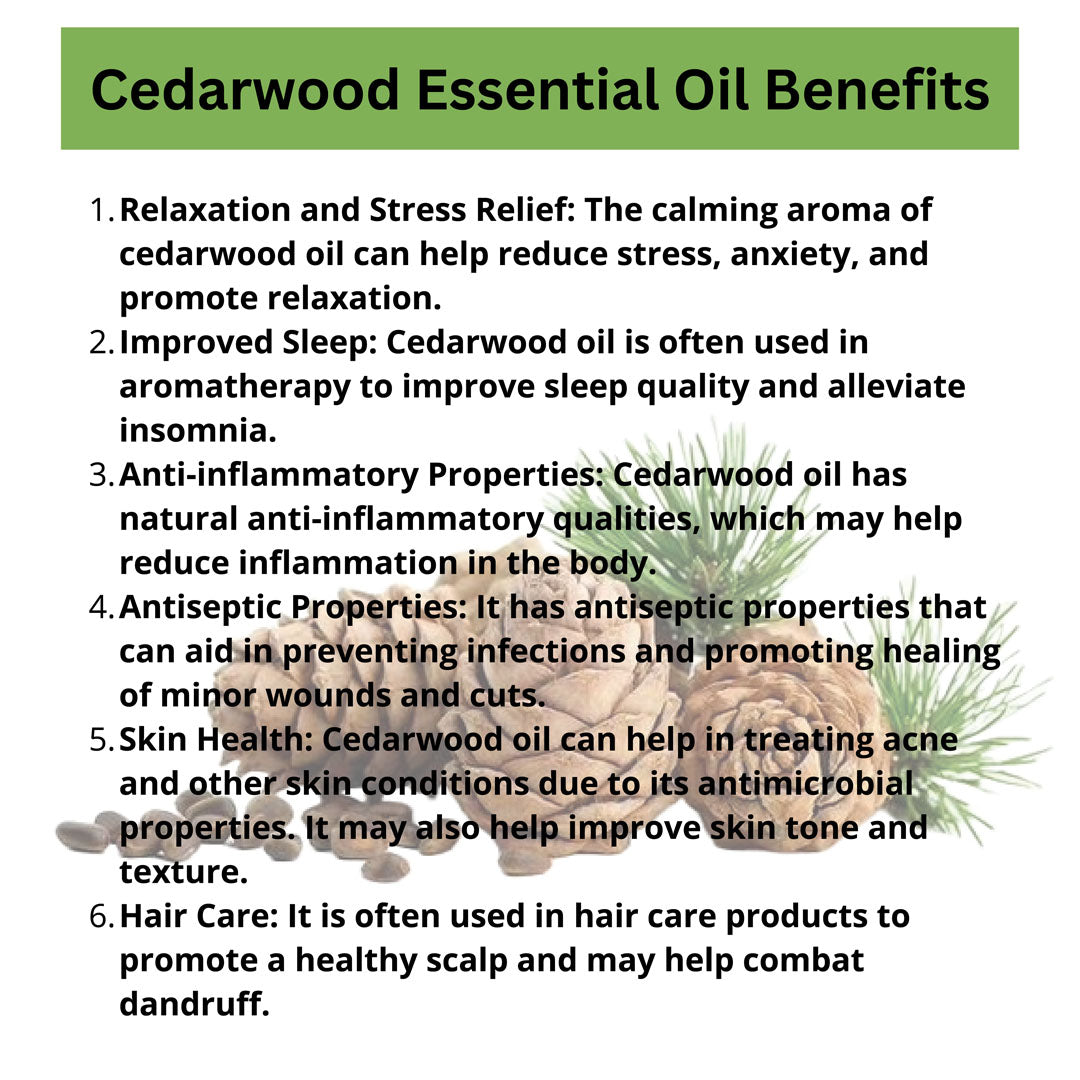 Cedarwood Essential Oil