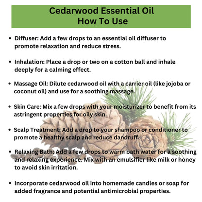 Cedarwood Essential Oil