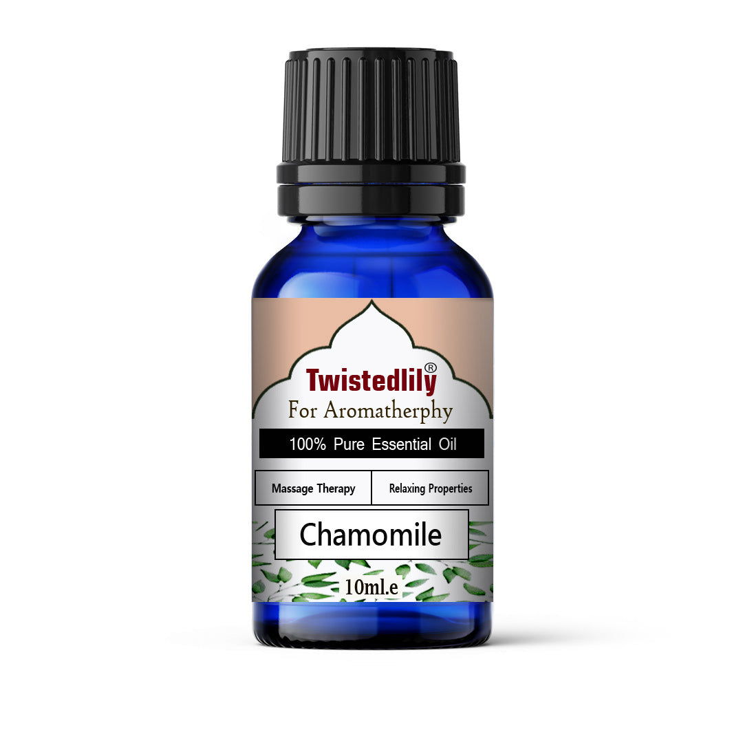 Huile essentielle de camomille romaine pure - 100 % biologique | TWISTEDLILY