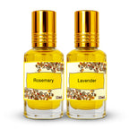 Lavender & Rosemary Perfume Oil Duo | Calming & Uplifting Scent Combo