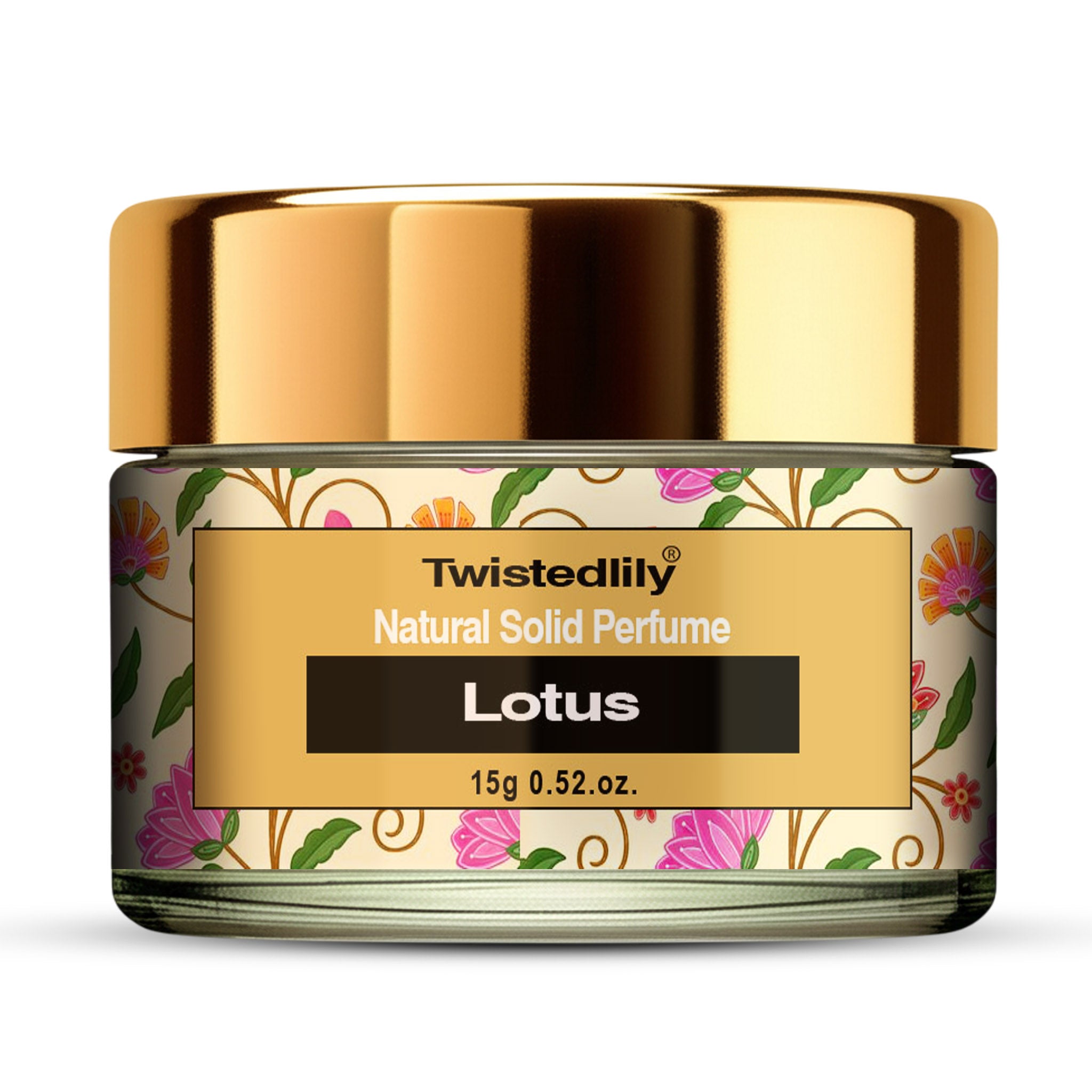 Natural Solid Perfume Scent Lotus