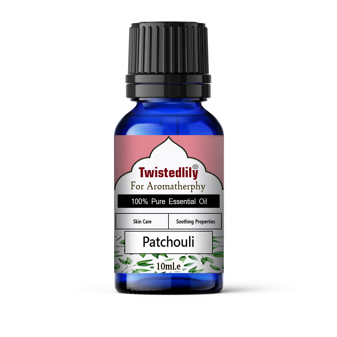 Huile essentielle de patchouli pur - Terreuse et apaisante | TWISTEDLILY