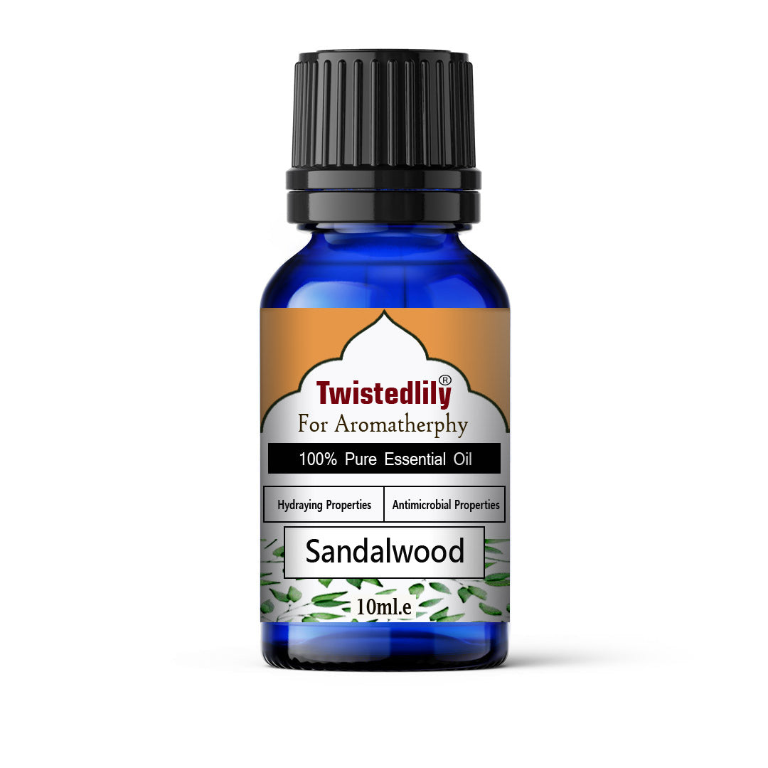 Pure Sandalwood Essential Oil - 100% Organic | TWISTEDLILY
