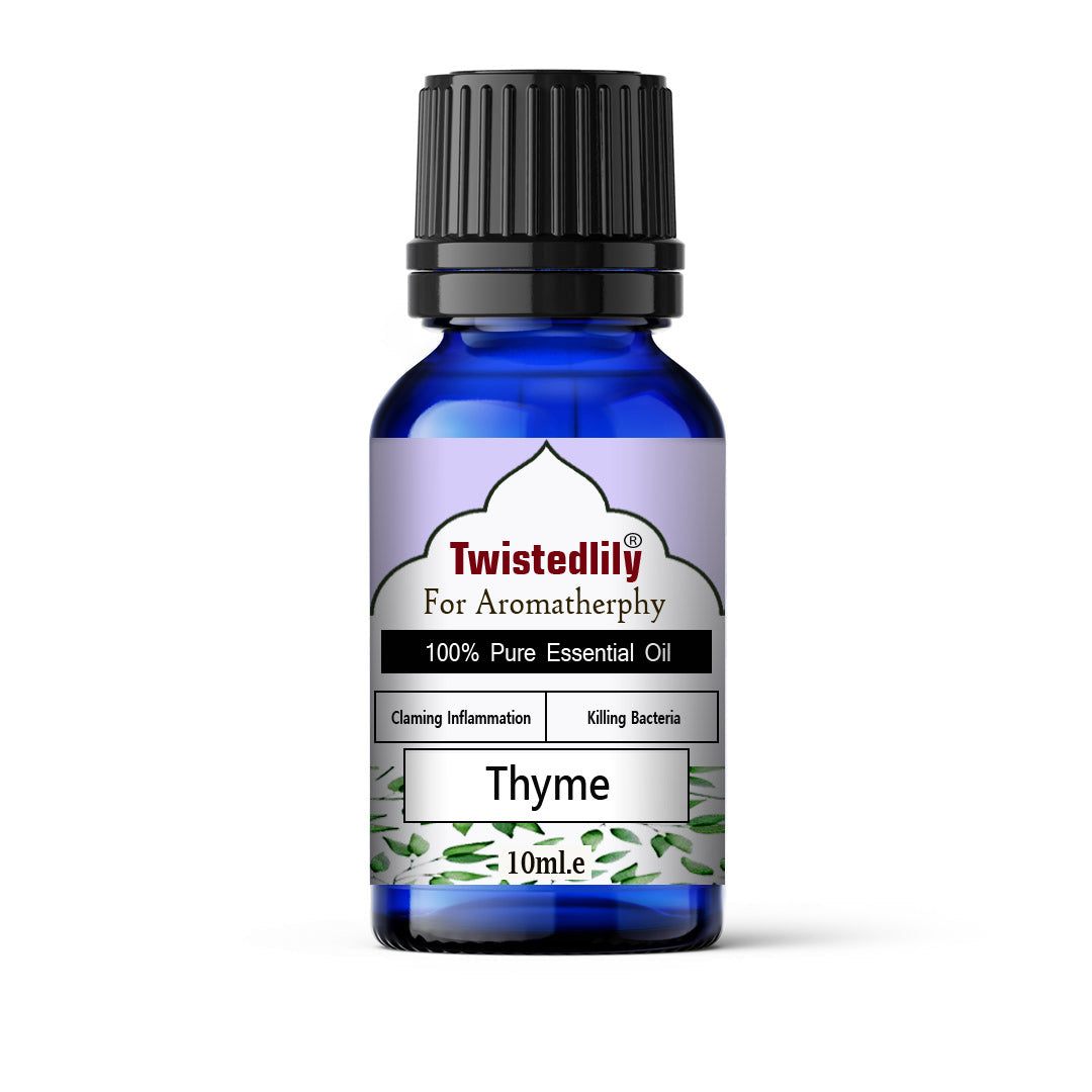 Huile essentielle de thym pur - Qualité thérapeutique | TWISTEDLILY