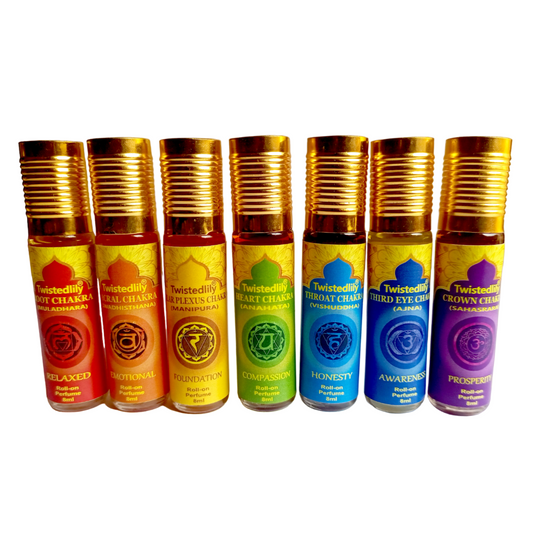 The Divine Chakra Perfume Oils