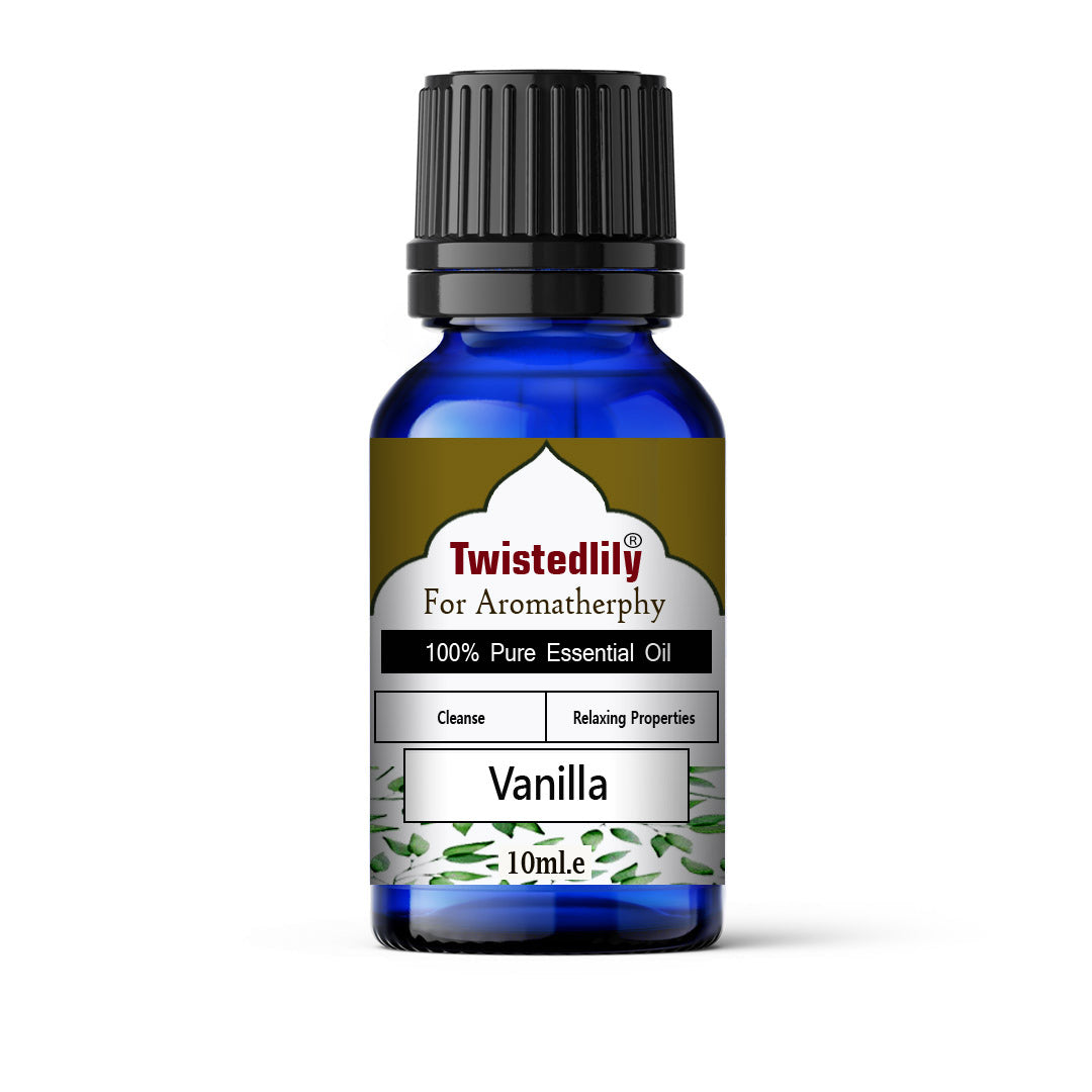 Huile essentielle de vanille pure - Aromathérapie chaude et douce | TWISTEDLILY