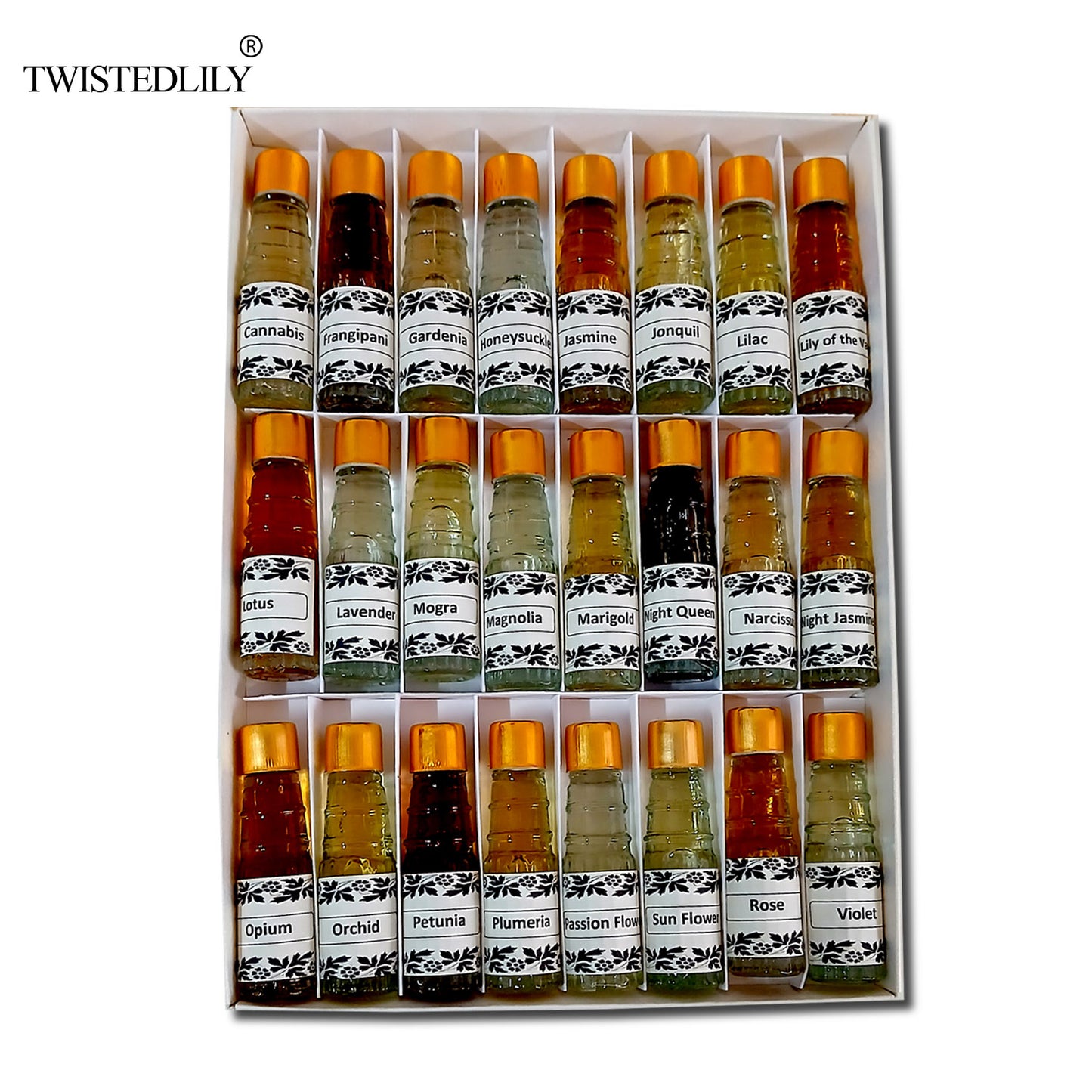 Premium Assorted Concentrated Fragrant Floral Oils