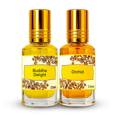 Buddha Delight & Orchid Perfume Oil Gift Set