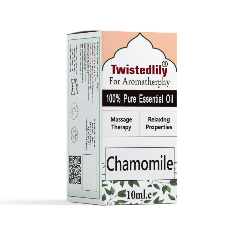 Huile essentielle de camomille romaine pure - 100 % biologique | TWISTEDLILY