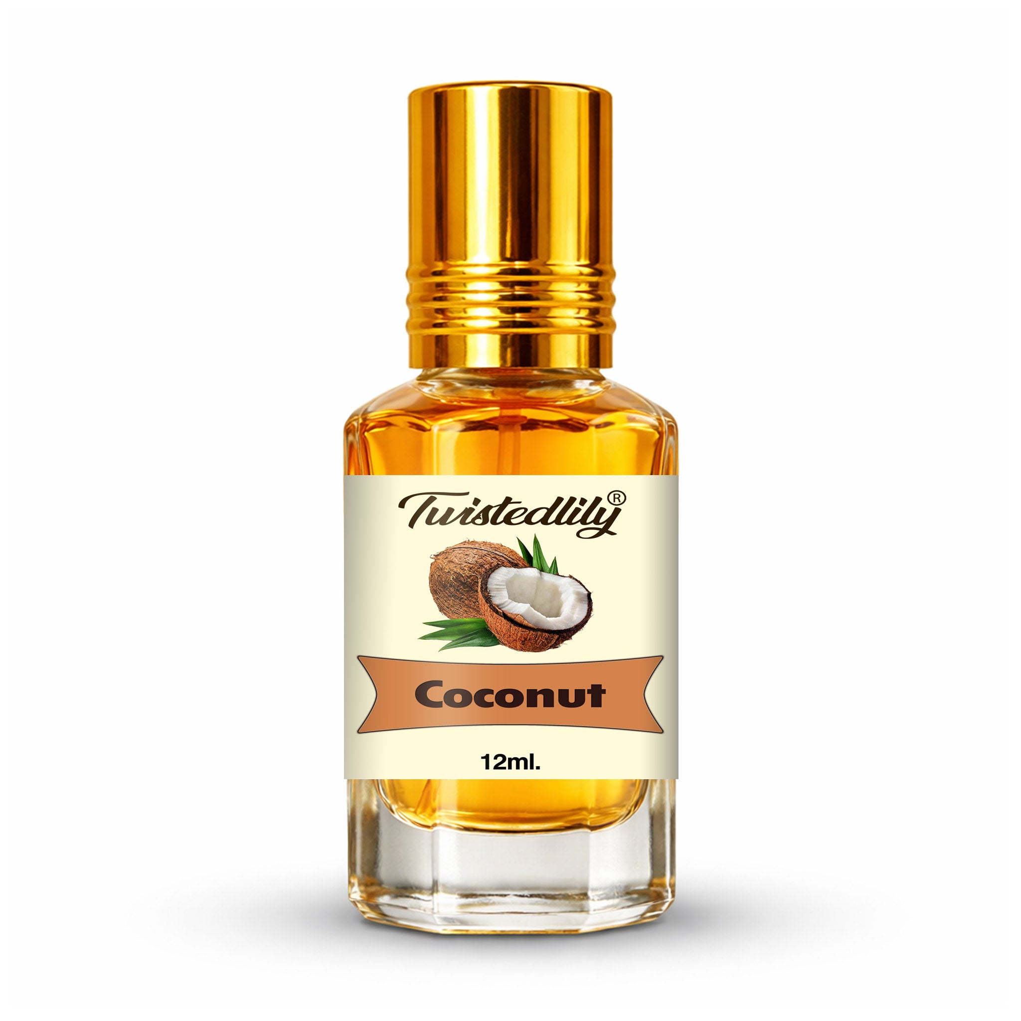 Coconut Perfume Oil - Creamy Tropical Fragrance | TWISTEDLILY