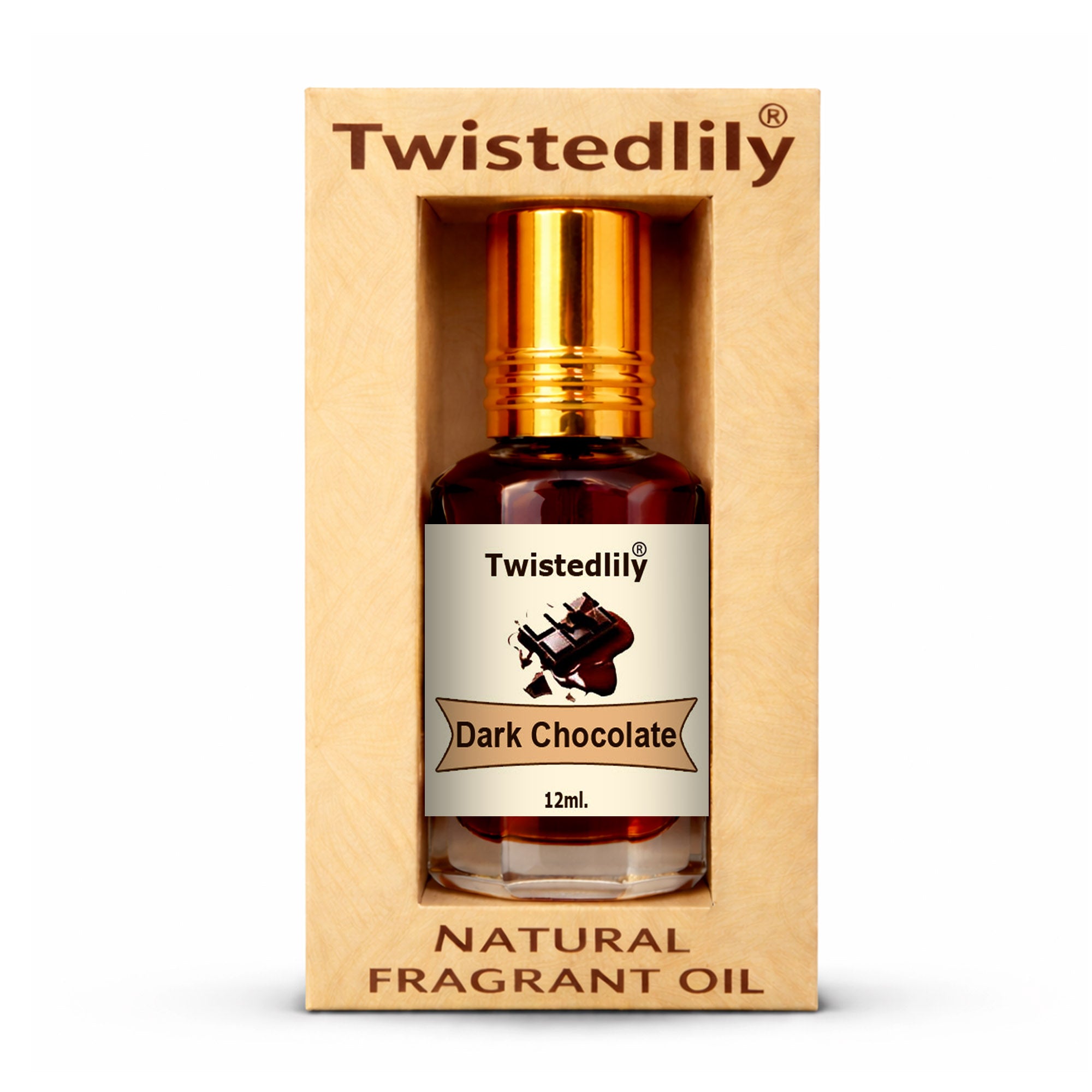 Dark Chocolate Perfume Oil - Long-Lasting & Sweet | TWISTEDLILY