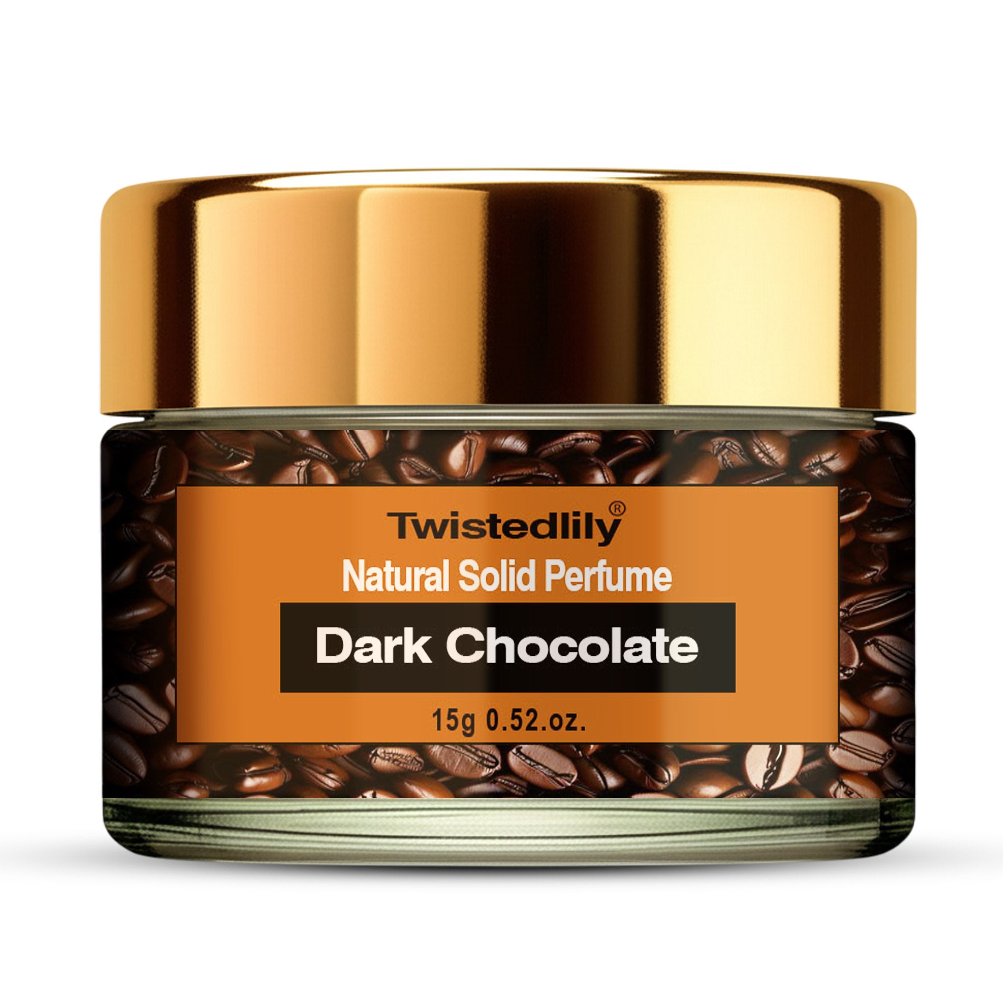Dark Chocolate Solid Perfume - Natural & Travel Friendly | TWISTEDLILY