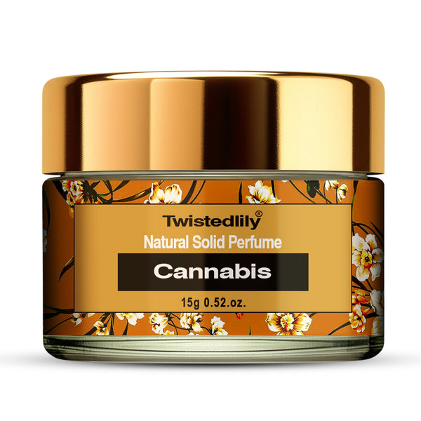 Cannabis Scent Solid Perfume - Earthy & Alcohol-Free | TWISTEDLILY