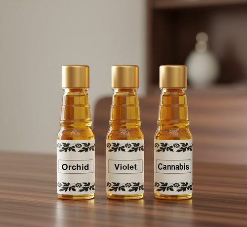 Associated Concentrated Floral Fragrant Oils – Set of 12 (3 ml Each)