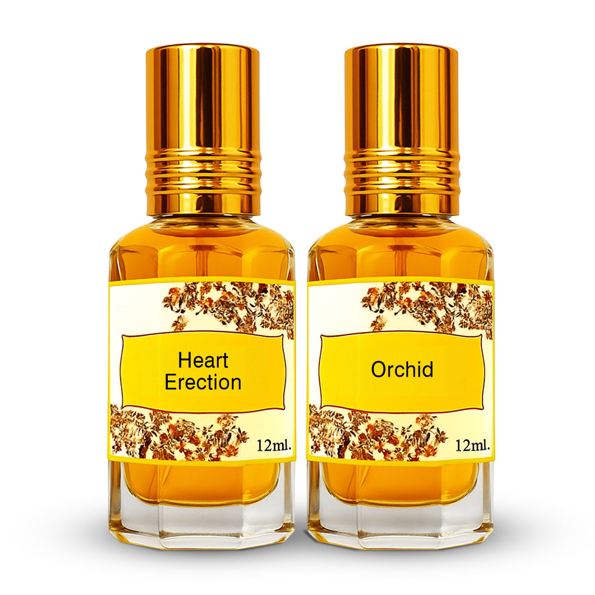 Heart Erection & Orchid Perfume Oil Gift Set