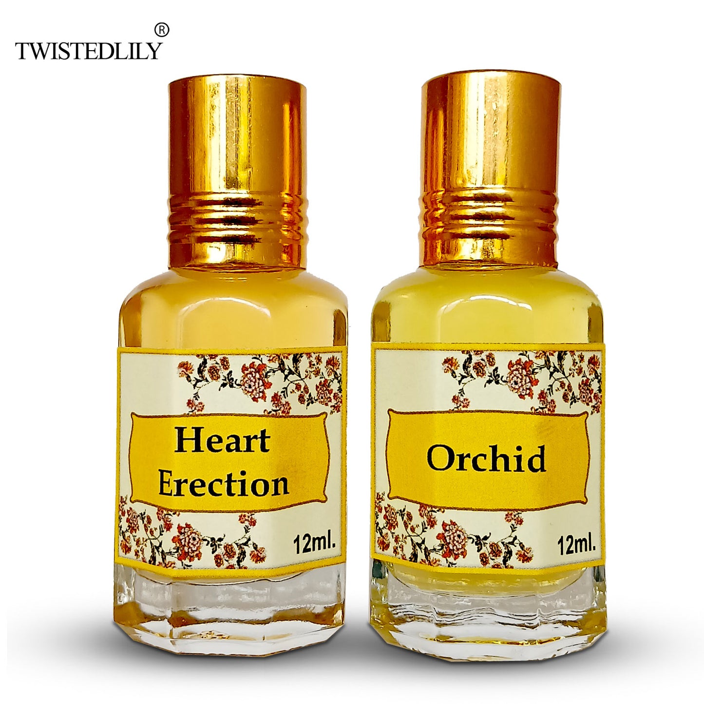 Combo Pack of 2 (Heart Erection & Orchid Perfume Oils)