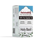 Huile essentielle de basilic sacré (Tulsi) bio - 100 % pure | TWISTEDLILY