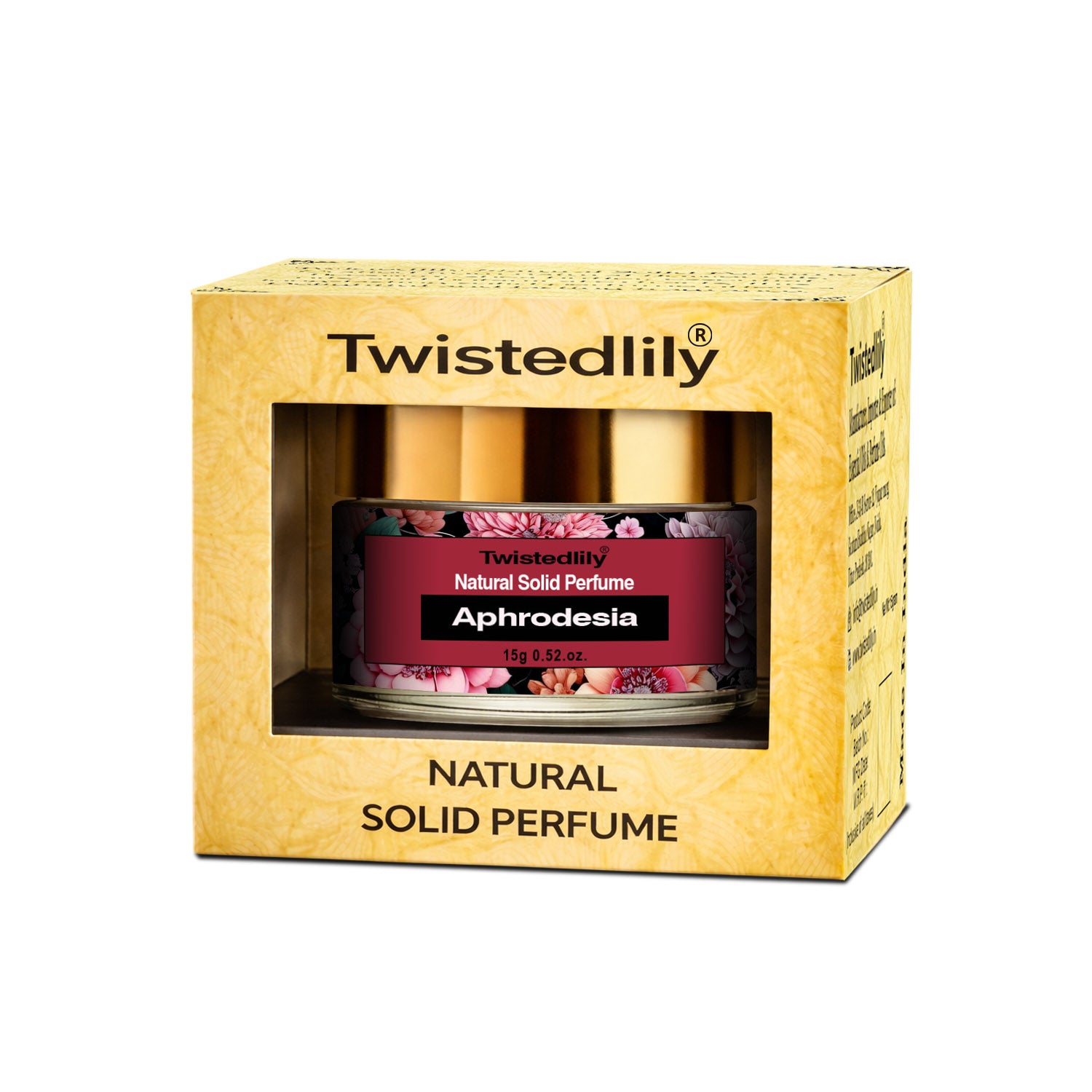 Aphrodesia Solid Perfume Balm - Long-Lasting & Portable | TWISTEDLILY