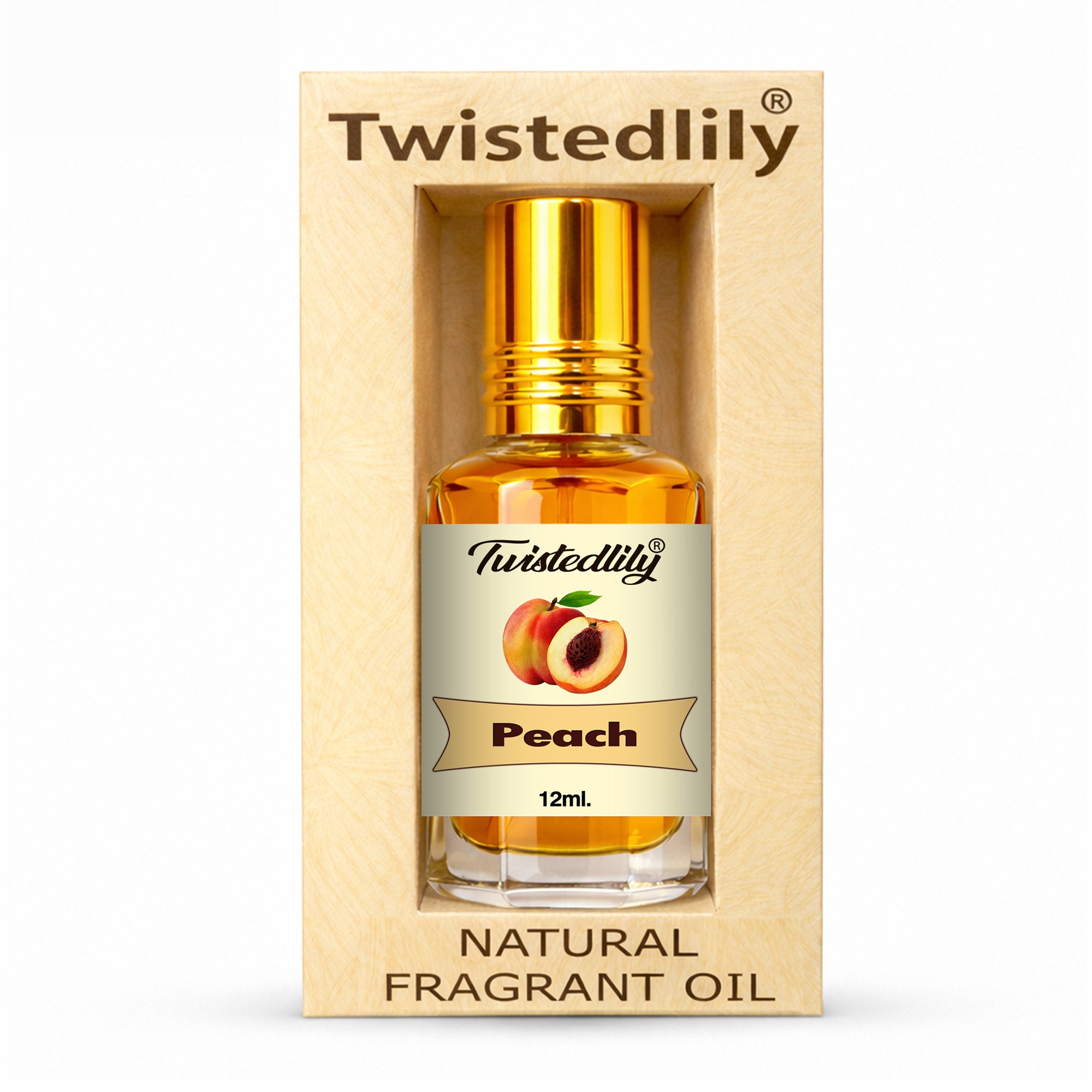 Peach Perfume Oil - Sweet & Refreshing Scent | TWISTEDLILY