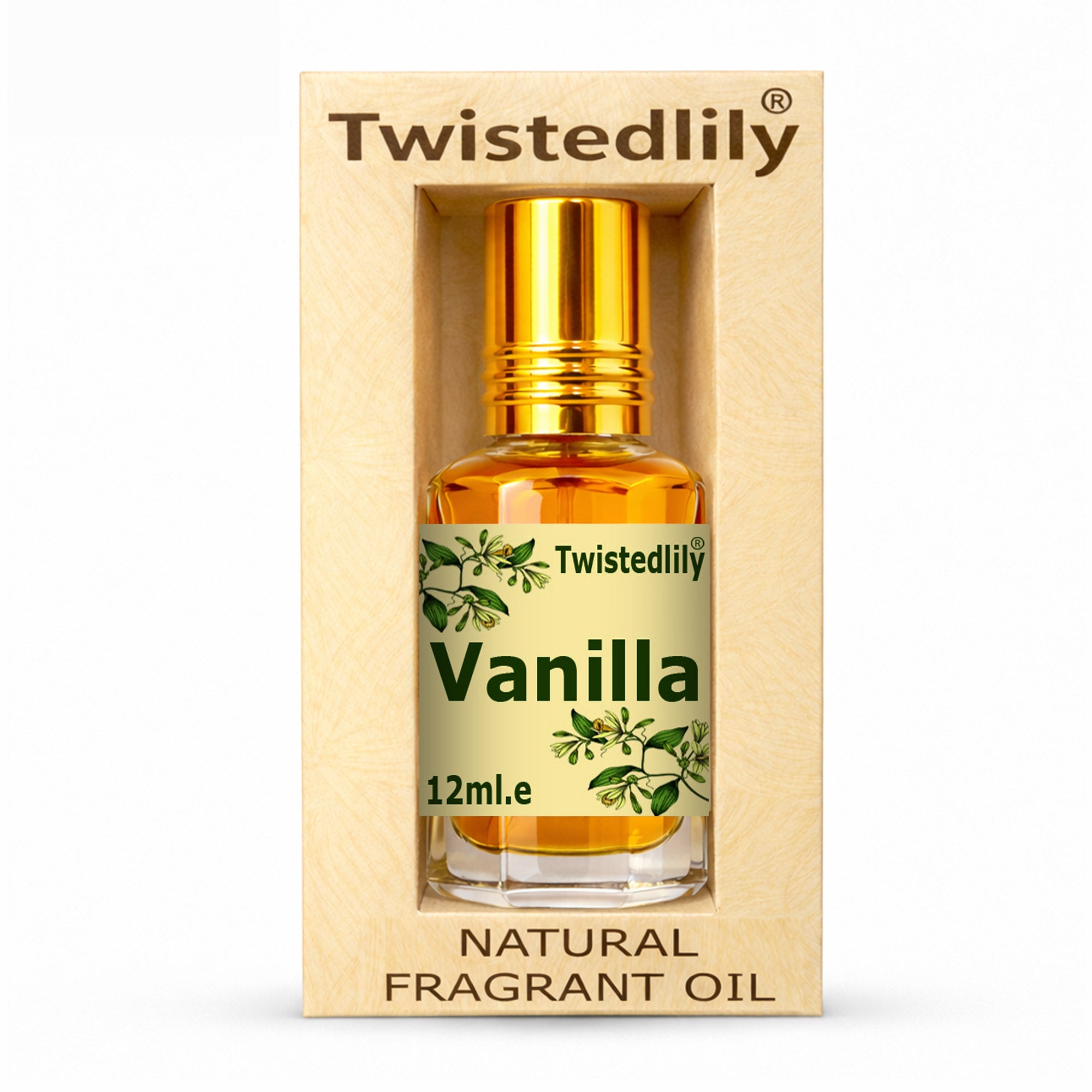 Vanilla Perfume Oil - Warm & Sweet Long-Lasting Scent | TWISTEDLILY