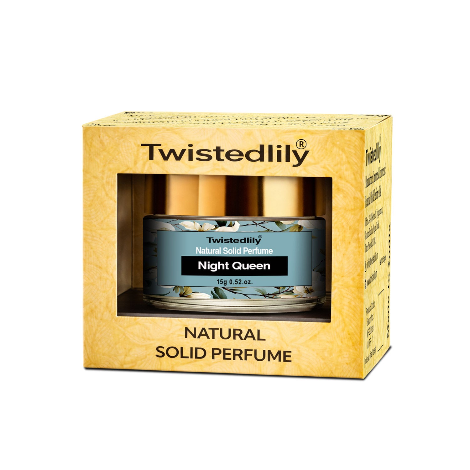 Night Queen Solid Perfume - Exotic Jasmine Balm | TWISTEDLILY