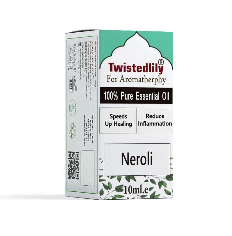 Huile essentielle de néroli pur - Fleur d'oranger biologique | TWISTEDLILY