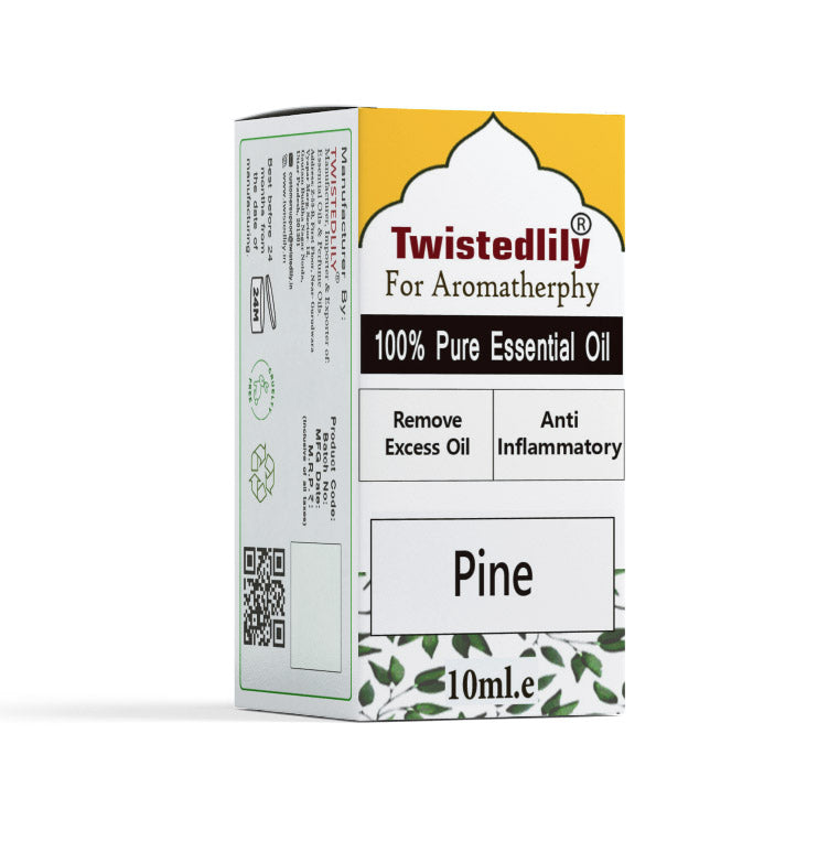 Huile essentielle de pin pur - Fraîche et énergisante | TWISTEDLILY