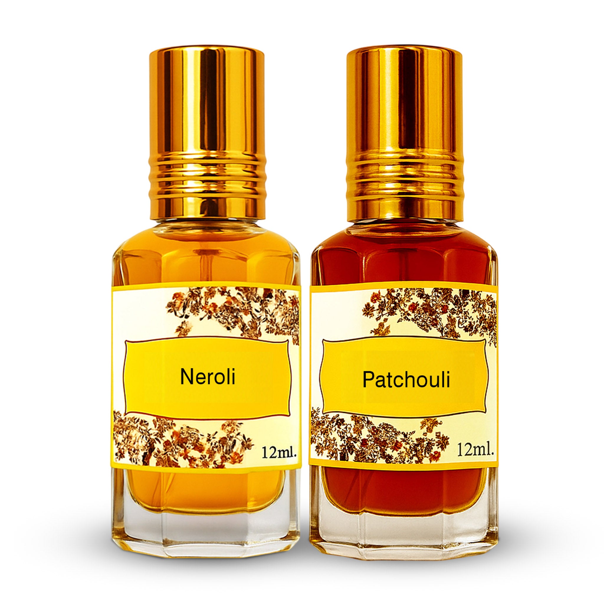 Patchouli & Neroli Perfume Oils Gift Set