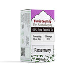 Huile essentielle de romarin bio pour les cheveux et la concentration | TWISTEDLILY
