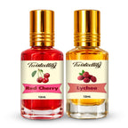 Exotic Red Cherry & Lychee Perfume Oils – Long-Lasting Luxury Duo
