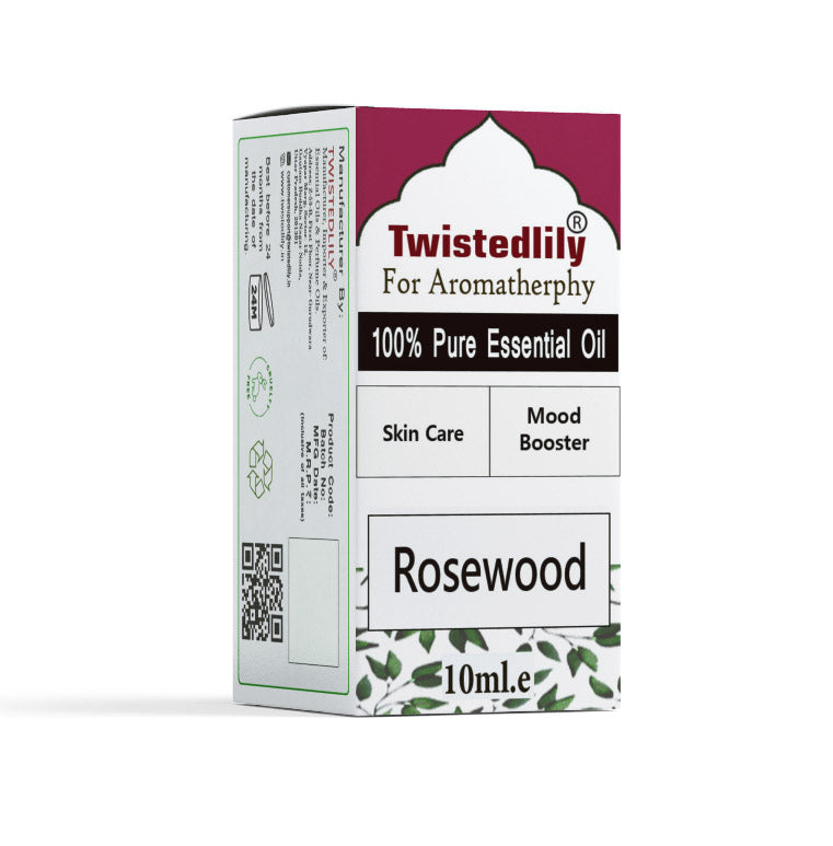 Pure Rosewood Essential Oil - Rejuvenating & 100% Pure | TWISTEDLILY