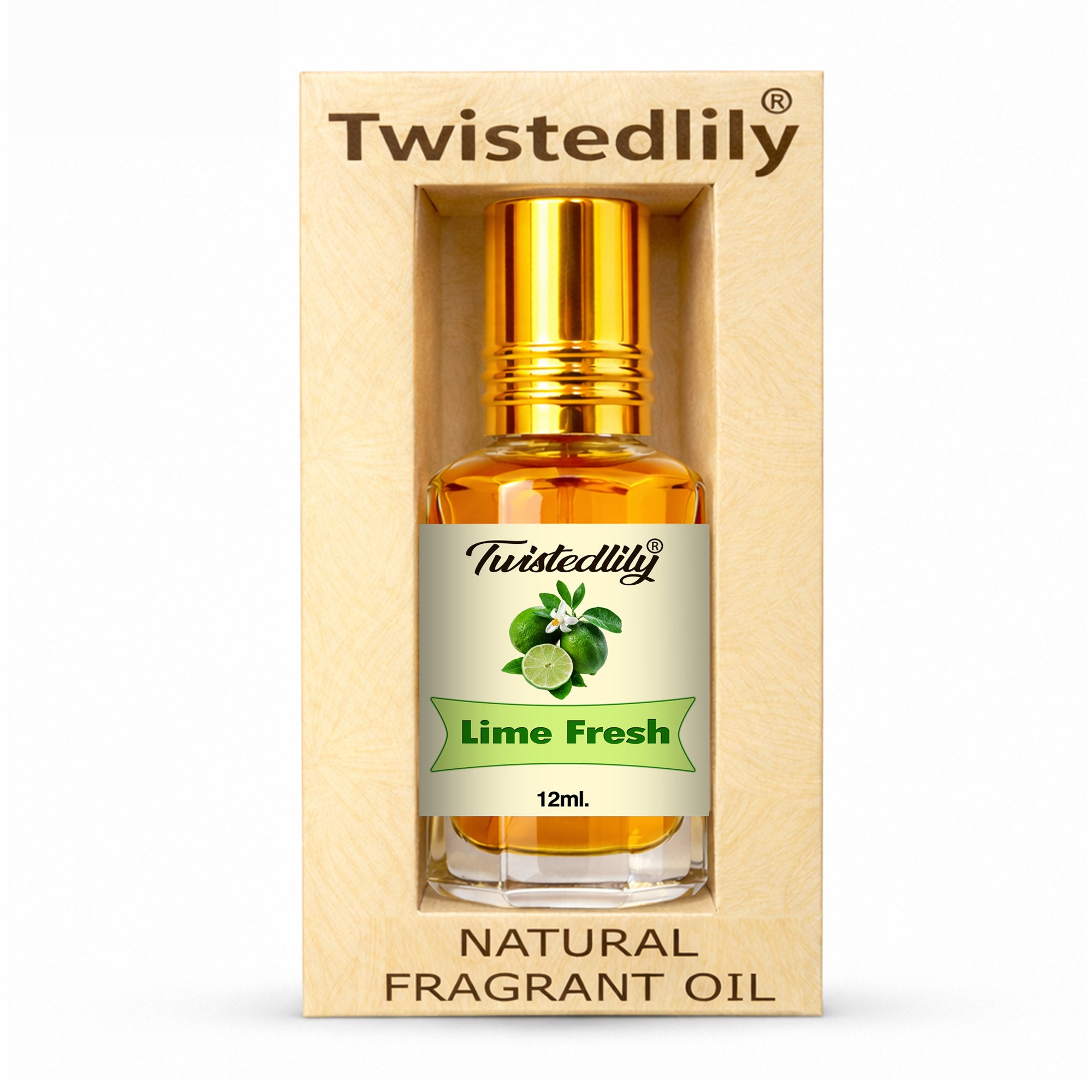 Lime Fresh Perfume Oil | Long-Lasting & Energizing | TWISTEDLILY